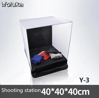 

Y-3 40cm studio square shed Send 4 color background cloth Product jewelry shooting foldable CD50 T08