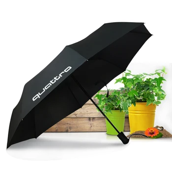 

Car Automatic Umbrella For Audi Quattro A4 B6 A3 B8 B5 A6 C5 C6 Q7 Q5 TT A1 A5 A7 A8 R8 S3 S4 S5 S6 S7 S line RS Sticker