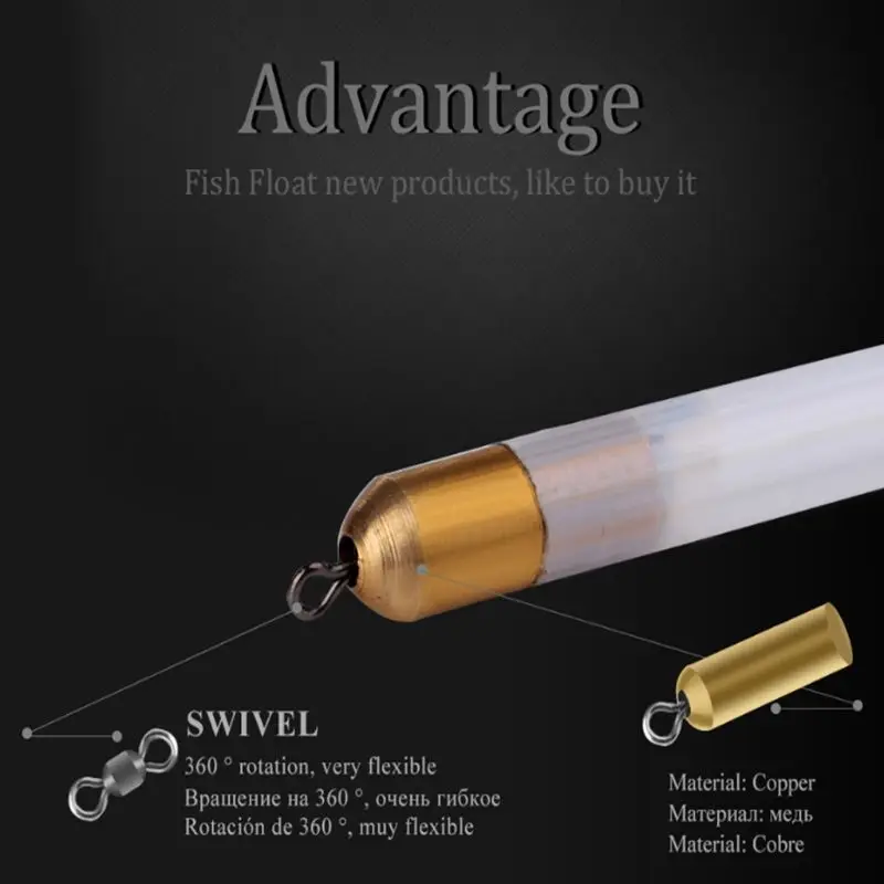 10 قطعة/الوحدة 2.5/3.0G واضح البلاستيك الصيد تعويم الكارب الخشنة الصيد يطفو يطفو أنبوب أداة A0423 10 قطعة/الوحدة 2.5/3.0G واضح البلاستيك الصيد تعويم الكارب الخشنة الصيد يطفو يطفو أنبوب أداة A0423