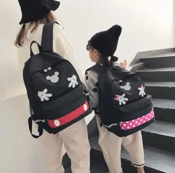 

Children Schoolbag Mickey Schoolbag Lovely Minnie Kids Bag Backpack Kindergarten Backpack Mochila Infantil Kids Big Bag