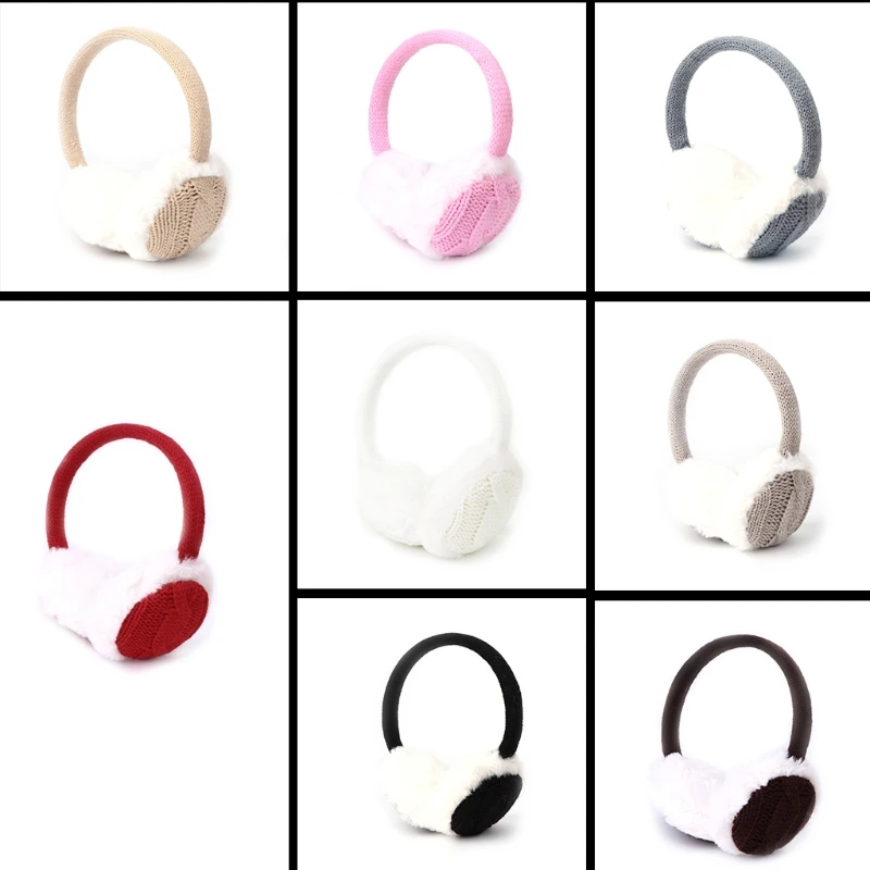 Unisex Earmuff Ear Warm Winter Boy Girls Plush Woolen Earflap Earbud Snow Warmerin Men's