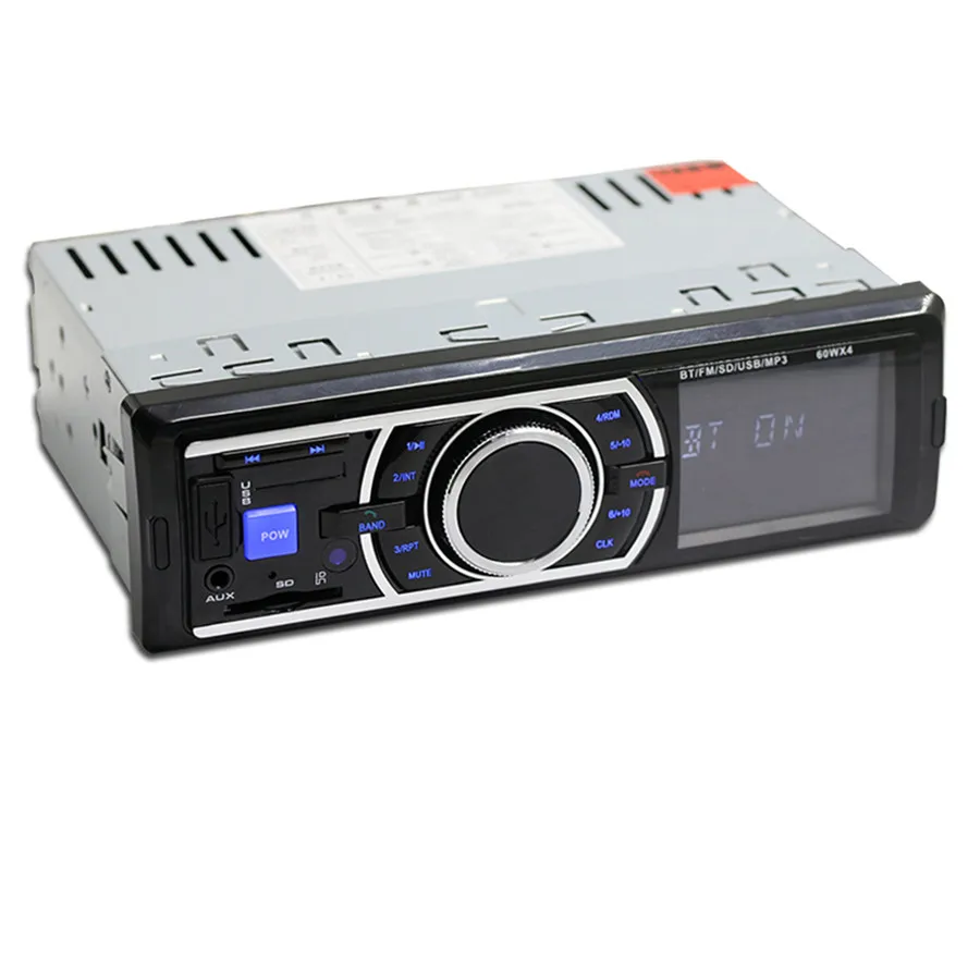 12V Bluetooth Auto Car Radio 1DIN Stereo Audio MP3 Player FM Radio Receiver Support Aux Input SD USB + Remote Control