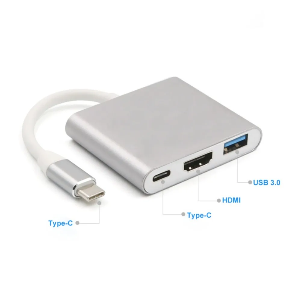 

Type-C to HDMI Adapter for Nintendo Switch Console to TV Video Digital Converters Replacement Dock for Samsung Galaxy S8 Mate 10
