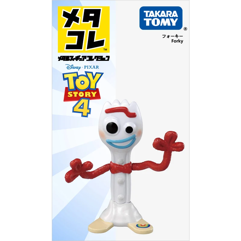 Takara Tomy Metakore Toy Story 4 Forky 6 см Высота металлическая Коллекция фигурка куклы новинка |