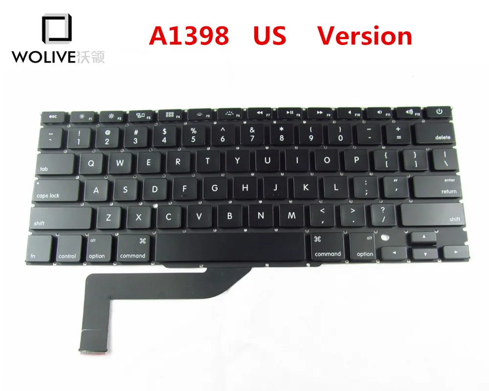 Genuine New US Keyboard A1398 For Macbook Pro Retina 15 ...