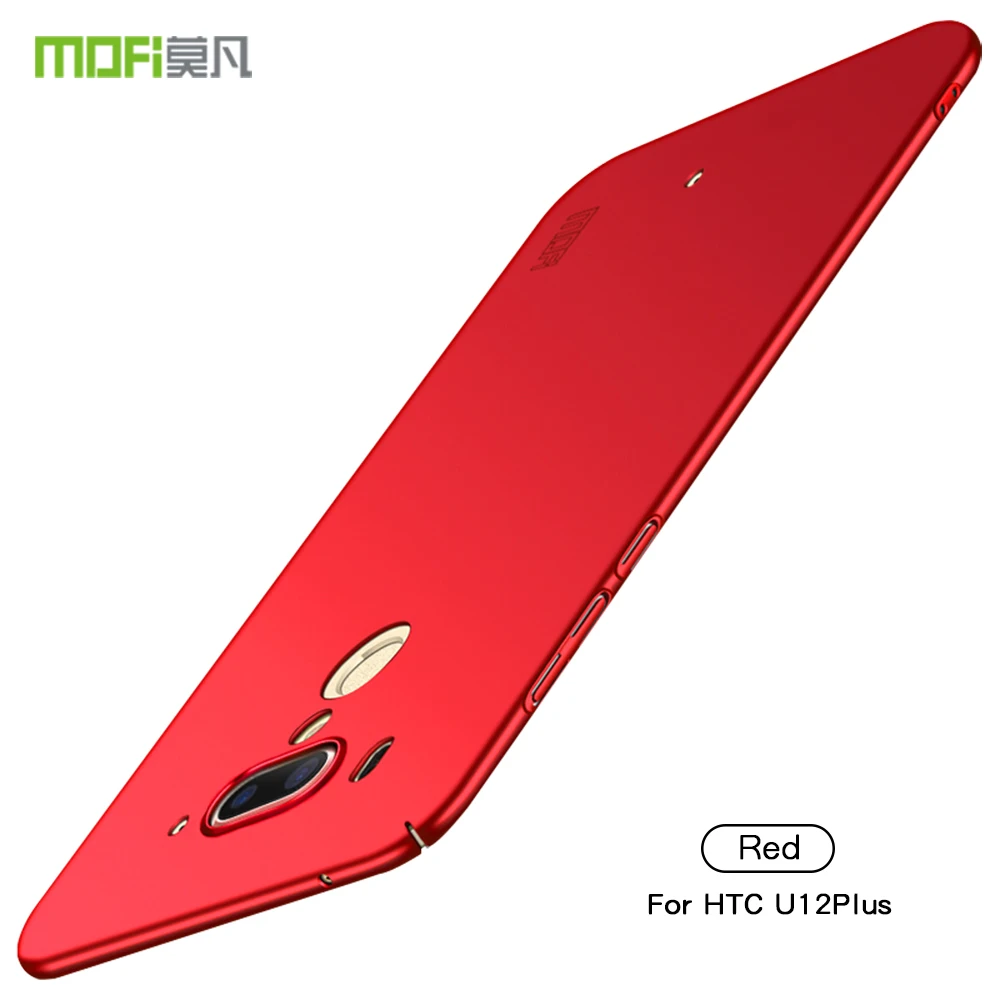 Для HTC U12 Plus чехол MOFI оригинальный Жесткий ПК Пластиковый Чехол для телефона +