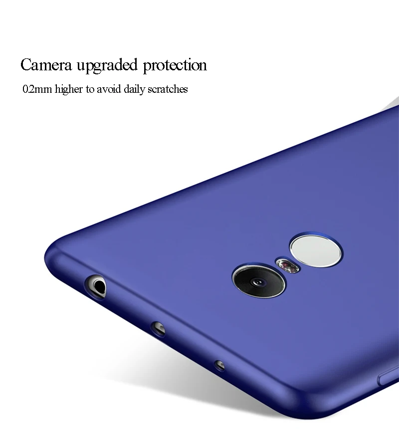 Soft Silicone Back Cover Case for Xiaomi Redmi Note 4X (6)