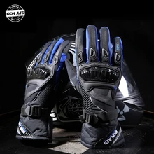 IRON JIA’S Motorcycle Gloves Touch Screen Winter Warm Waterproof Protective Gloves Guantes Moto Luvas Alpine Motocross Stars