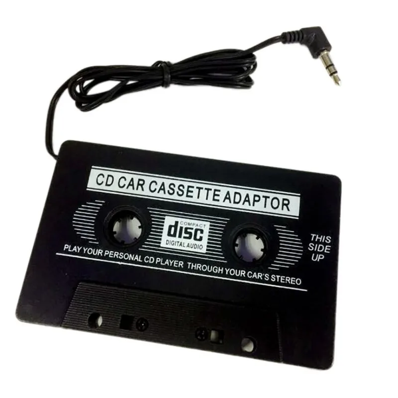Высокое качество Автомагнитола Универсальное автомобильное аудио кассеты адаптер для iPod MP3 компакт-дисков DVD плеер