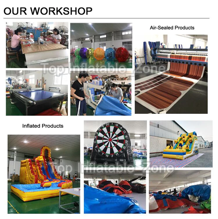 Customized 1x06m Dia Inflatable Air Roller Colorful Gymnastic Yoga Barrel For Fitness Training - 10