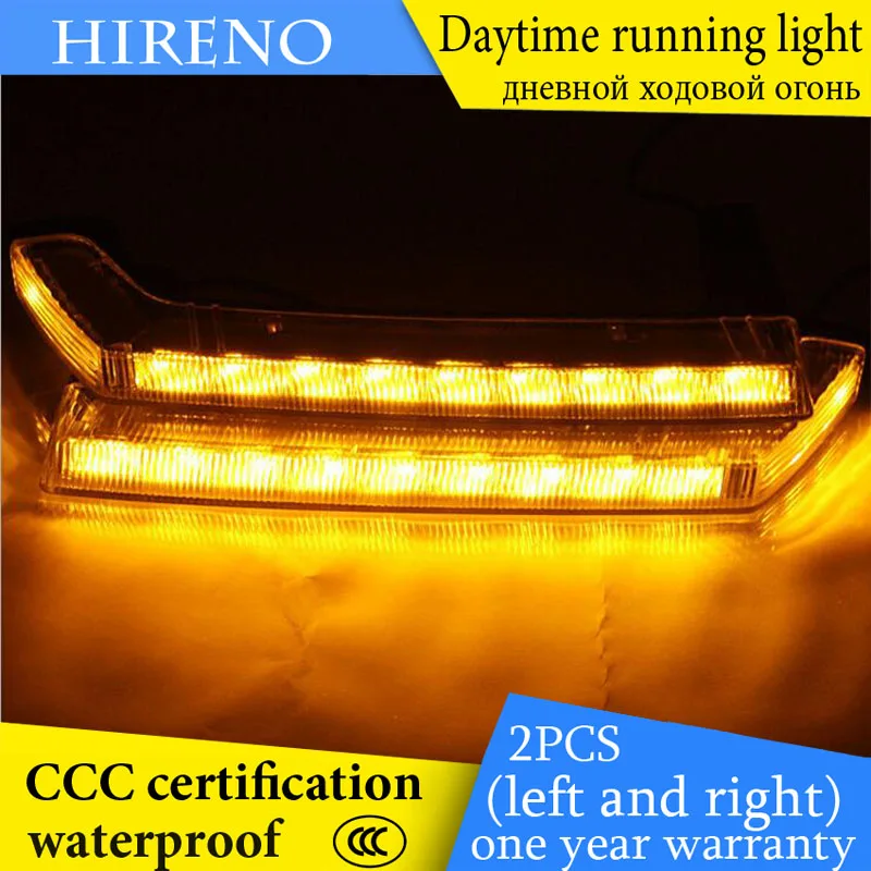 

Hireno AUTO WAY DRL For Wrangler Car Daytime running lights Signal Function Relay Waterproof 12V