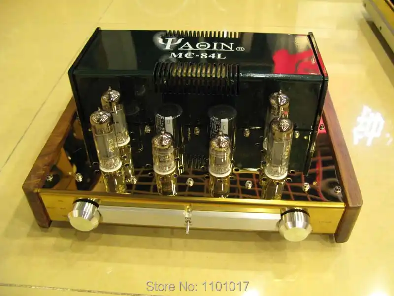 YAQIN MC-84L EL84 Push-Pull ламповый усилитель HIFI EXQUIS класс A интегрированный ламповый усилитель выход для наушников - изображение