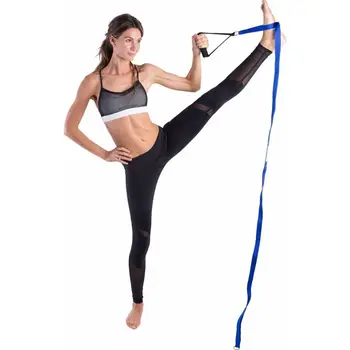 

2M Yoga Stretching Belt Aerial Yoga Anti-gravity Tension Belt Wear-resistant Flat Fitness Exercise Anti-gravity Rope Grip Ring
