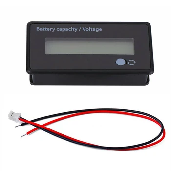 

12V LCD Display Indicator Battery Capacity Voltage Monitor Tester Monitor Tool Parts