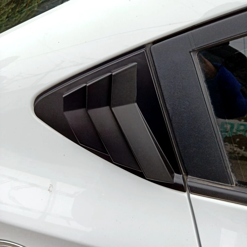 2 шт. ABS жалюзи дверь панель с прорезями на окно рама, окно формование порогов Накладка для Chevrolet Cavalier