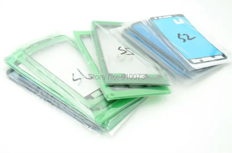 10PCS S6 LCD Display Frame Front Housing Adhesive Glue