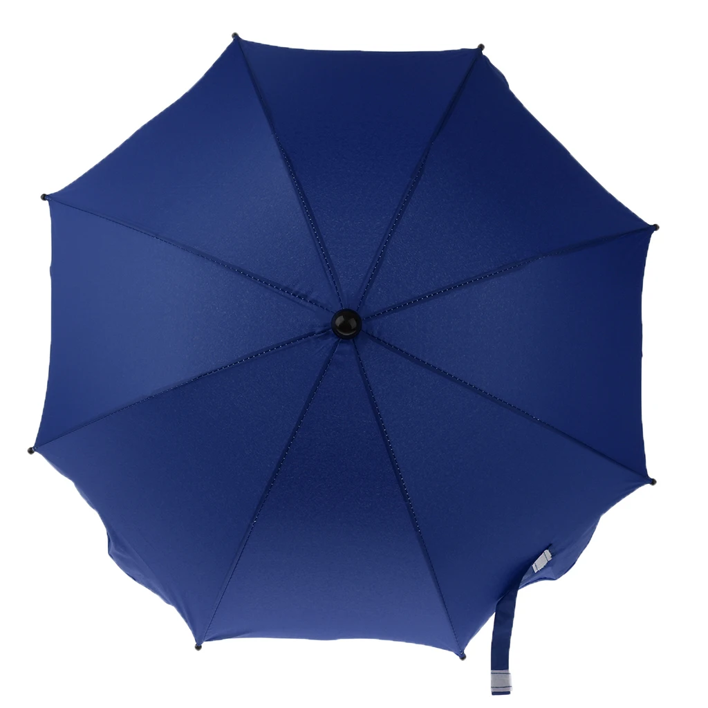 Foldable Sunshade Mini Sunny Umbrella UV Protection Beach Shelter Umbrella Outdoor Lightweight Parasol w/ Sand Anchor for Coast
