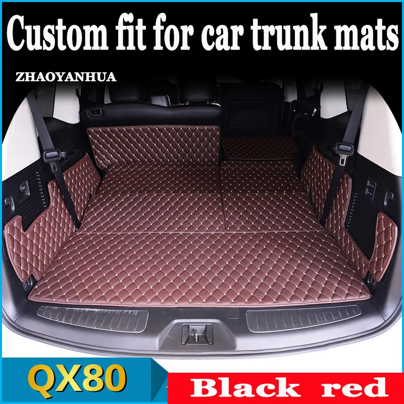 ZHAOYANHUACustomfitcarTrunkmatsforInfinitiQX56QX80footcase