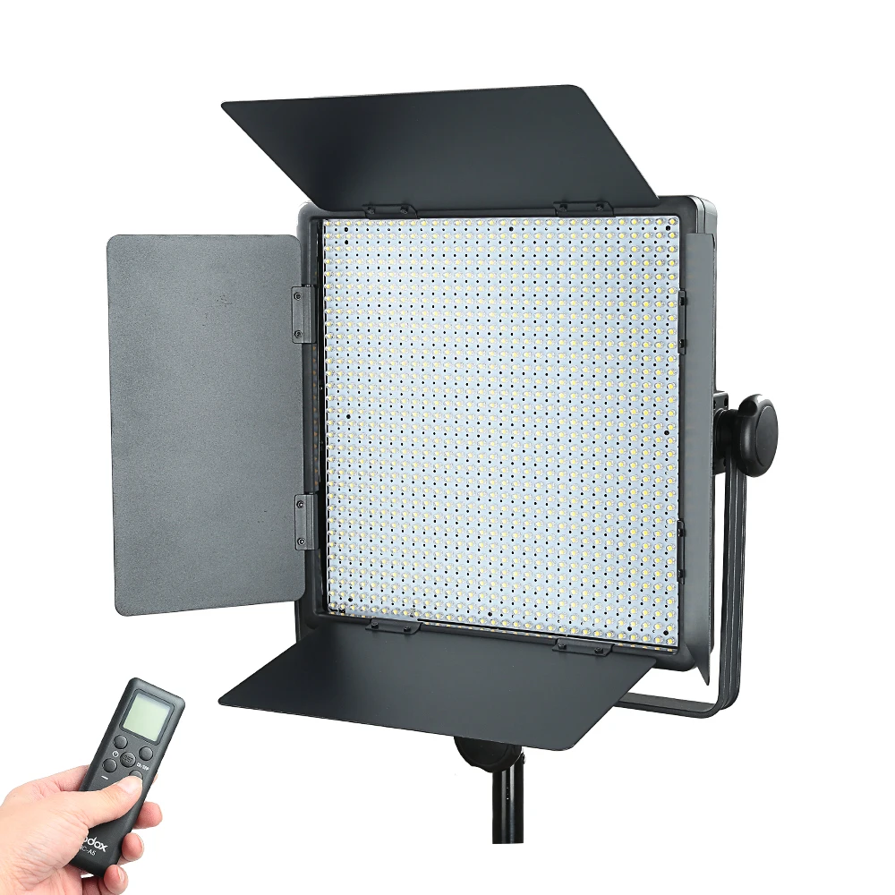 US $352.98 Godox LED1000Y Studio Video Light Lamp For Camera Camcorder Wireless Remote Yellow Version 3300K