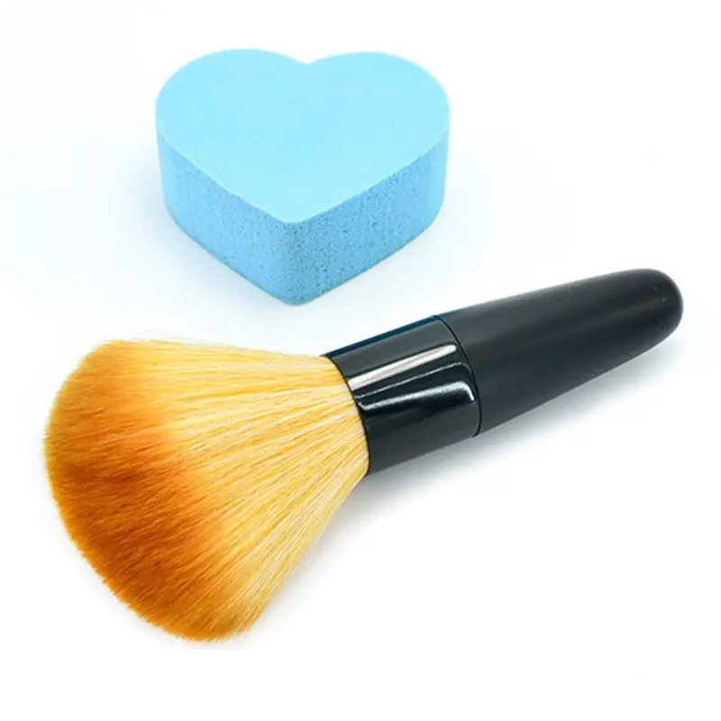 ELECOOL 1 шт. Красота Для женщин мягкая лицом косметики Make up Brush большой Loose Powder Brush