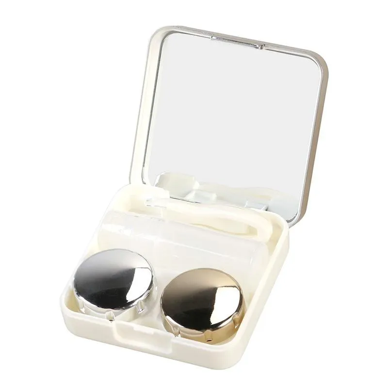 Полезная домашняя коробка для хранения контактных линз чехол для контактных линз набор для ухода за глазами держатель шайба контейнер для очистки