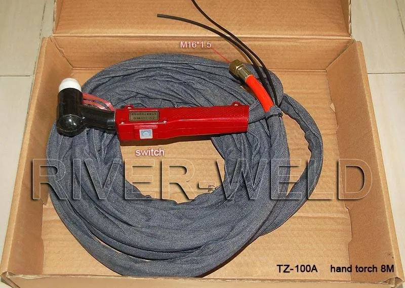 

TZ-100 80-120Amp Plasma Cutter Cutting Torch 26Feet 8M