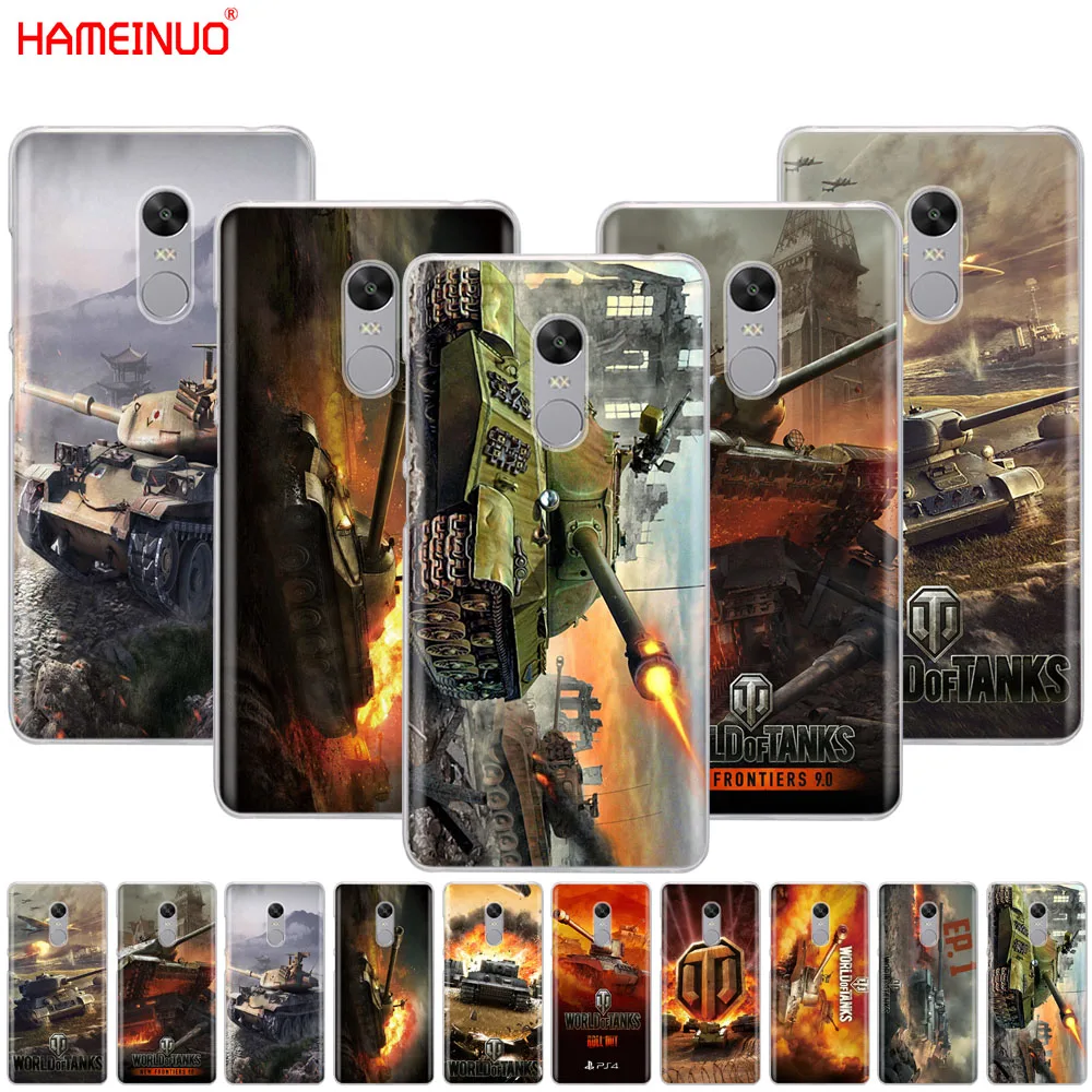 HAMEINUO world of tanks чехол для телефона Xiaomi redmi 5 4 1s 2 3 3s pro PLUS redmi note 4 4X 4A 5A