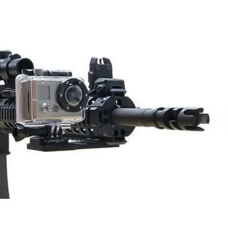 Алюминиевый Пикатинни Вивер рейка крепление грязный Леопард боковая рейка крепление для Go Pro HD HERO 4 3+ 3 2 1 Аксессуары для камеры