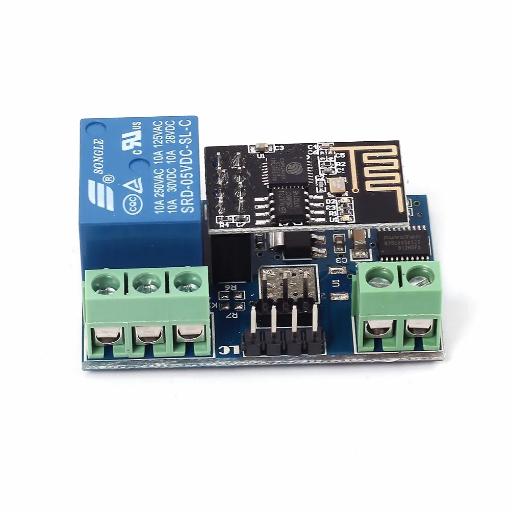 100 шт./лот ESP8266 5 в Wi Fi релейный модуль дистанционное управление переключатель
