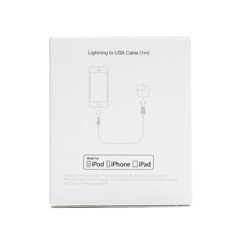 Xiaomi usb кабель MFI для iPhone 5 5S 6 6 S 7 8 Plus X XS Max XR быстрой зарядки 1 м зарядка через usb кабель для синхронизации данных и зарядки с коробкой
