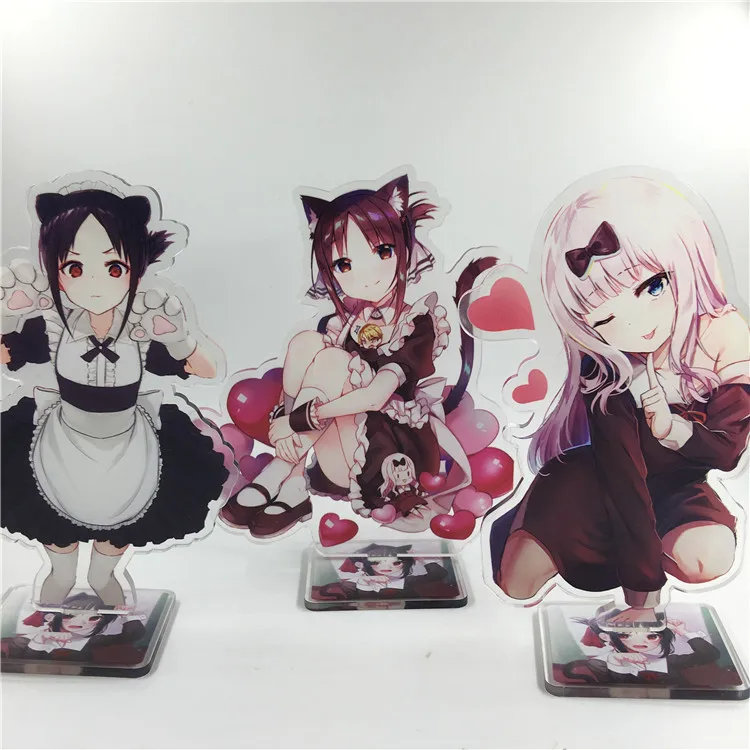 Акриловый держатель на столу для декора дома 15 см Animation Kaguya sama: Love is War sama wa