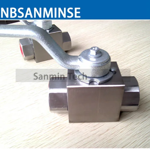 NBSANMINSE гидравлический шаровой клапан высокого давления из нержавеющей стали KHB-G1/8 1/4 3/8 1/2 антикоррозийный дизайн SS304 SS316