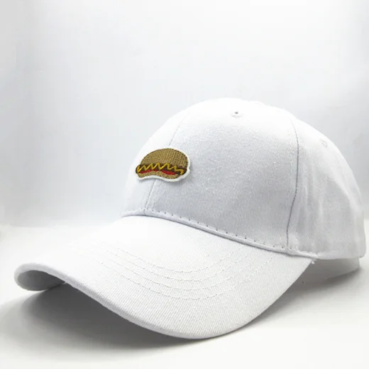 Хот-Дог Питания вышивка хлопок Casquette Бейсбол Кепки Кепки Регулируемый Snapback Шапки для детей, мужчин, женщин 112