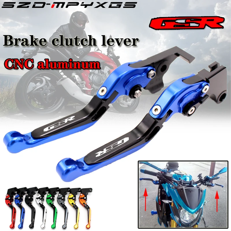 

For SUZUKI GSR 400 2008-2012 GSR 600 2006-2011 GSR 750 2011-2018 Motorycle Accessories Folding Extendable Brake Clutch Levers