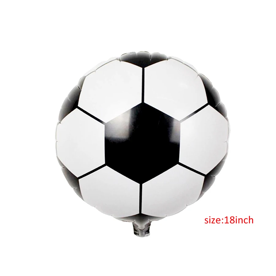 

18inch eidmubarak Foil Balloons happy birthday football soccer theme Party Decoration Kids Wedding Balloons party supplier