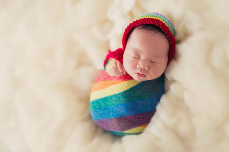 newborn photography props wrap | Мать и ребенок