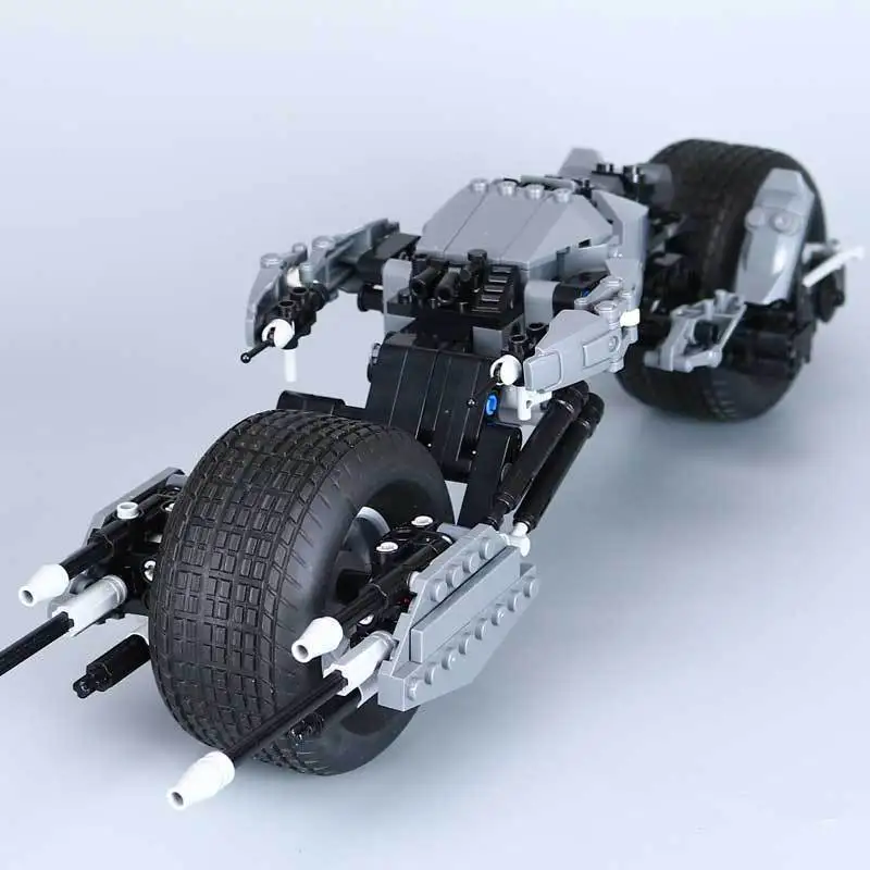 

Fashion Lepin 358Pcs Super Hero Batman Motorcycle Set Educational Building Blocks DIY Bricks Boy Toys Kids Children Gifts 07061