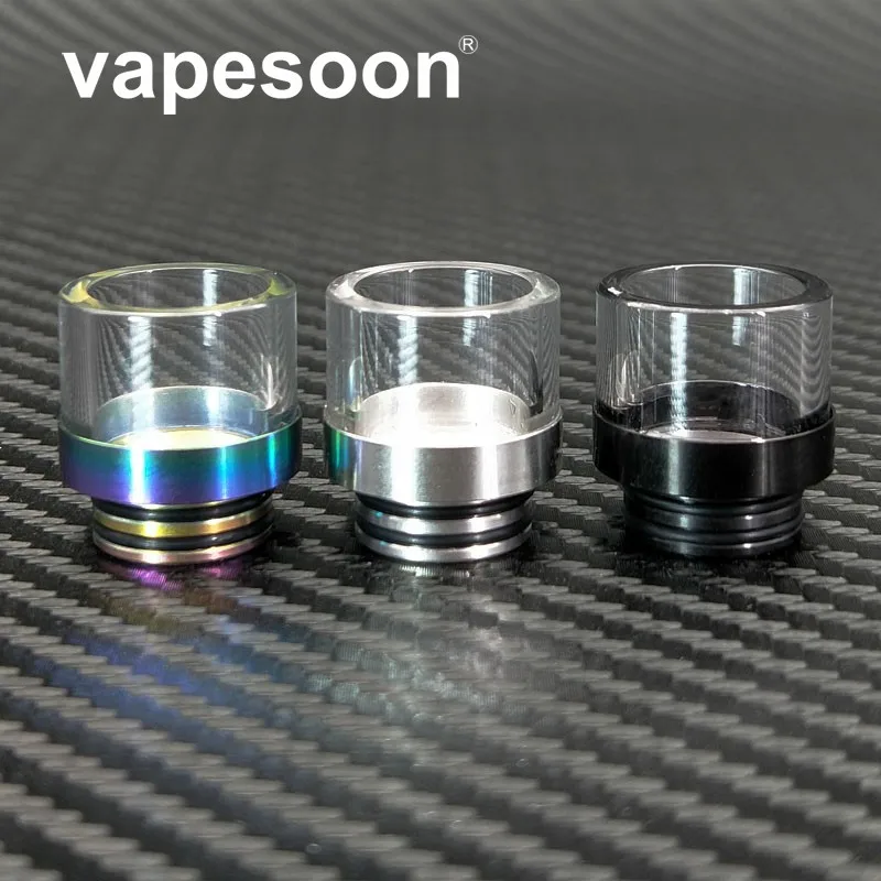 VapeSoon красочный 510 полимерный капельный наконечник для электронной сигареты 510 Распылитель на резьбе, такой как melo 3 mini tfv4 Ijust s распылитель/испаритель 50 шт