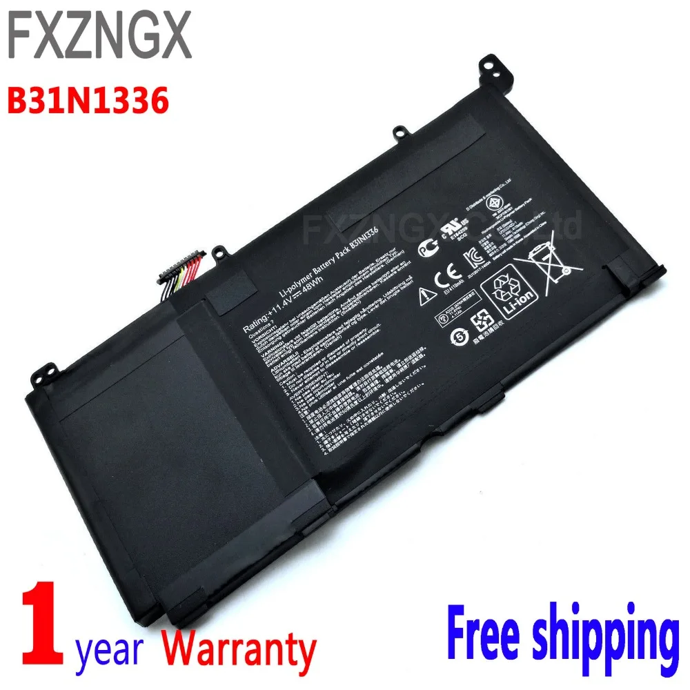 Портативный аккумулятор FXZNGX B31N1336 для ноутбука ASUS C31 S551 R533L R553LN K551L K551LN V551L S551L S551LN