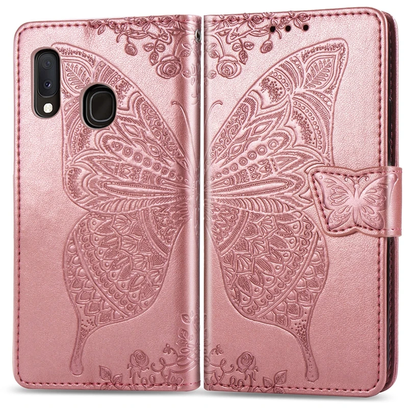 2382664124 三星 A80 A90 A20E A20 CORE LG K50 Q60 华为 P Smart Z Y9 Prime 2019 一加  One Plus 7 One Plus 7 Pro  花之蝶压花皮套 9元(5)