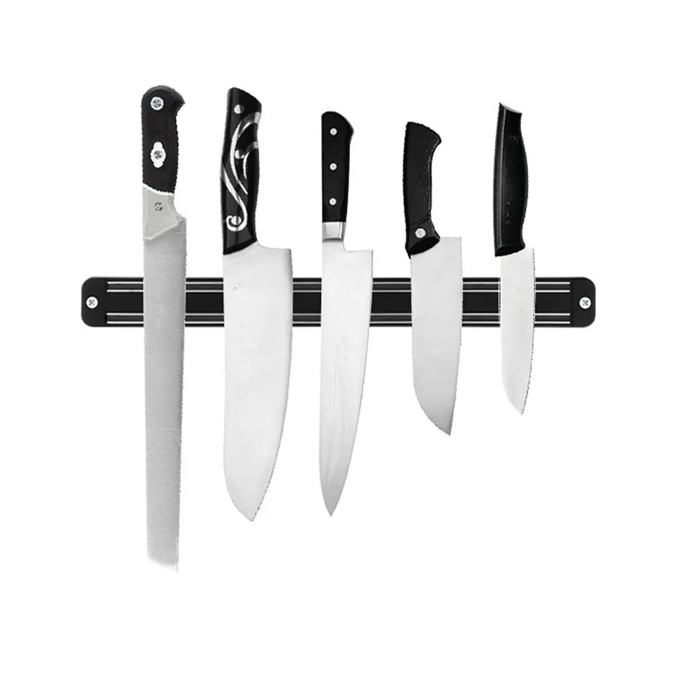 FINDKING Высокое качество 13 дюймов магнитный держатель для ножей настенное крепление Черный ABS Placstic Block магнитный держатель для ножей для металлического ножа