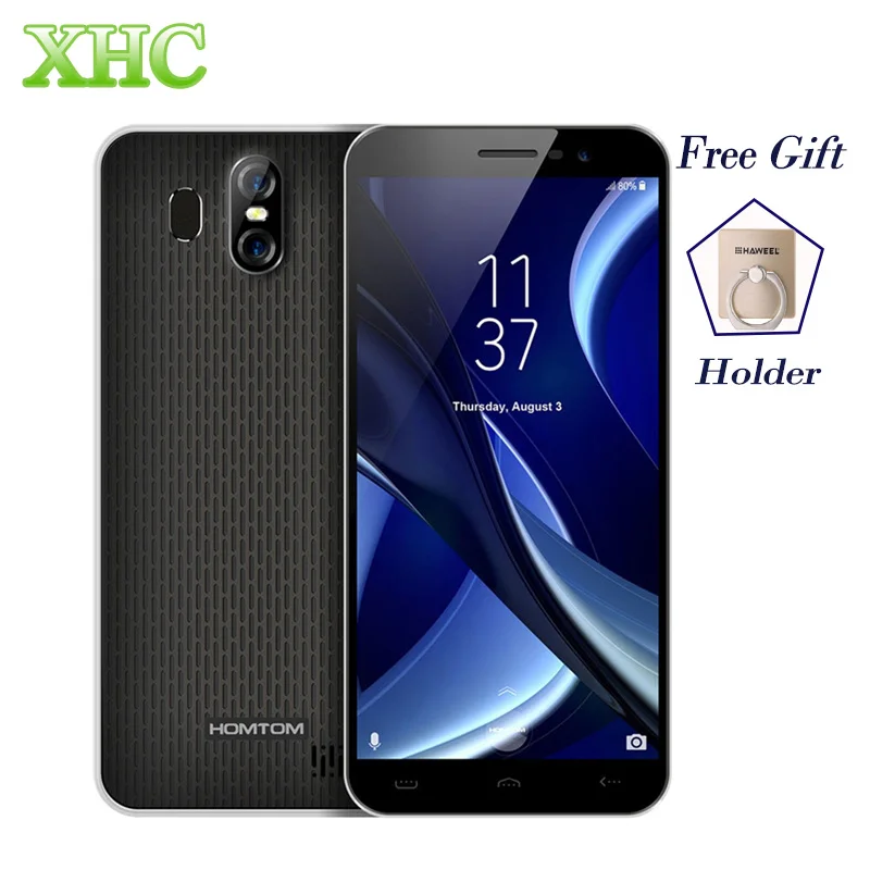 HOMTOM S16 WCDMA 3G Smartphones RAM 2GB ROM 16GB 5 5 Dual Back Cameras Fingerprint Android