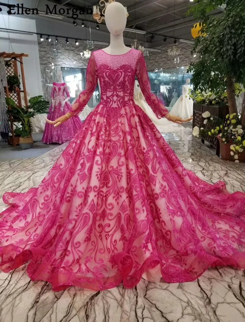 China Fuchsia Wedding Party Prom Gowns One Shoulder Bridesmaid