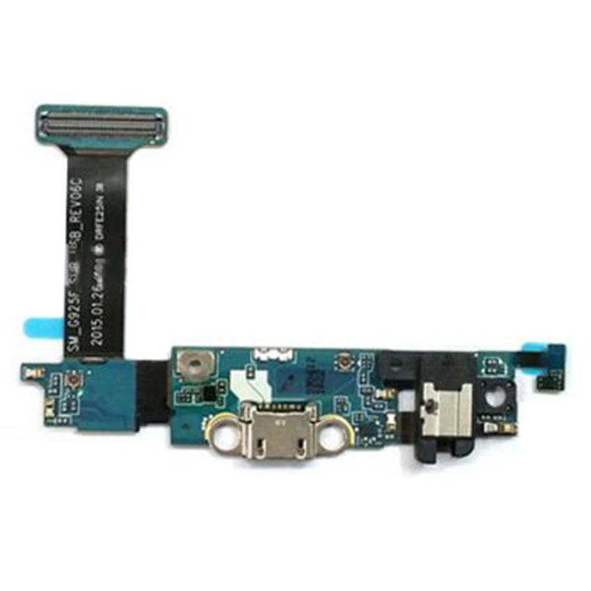 

100% Tested High Quality For Samsung Galaxy S6 Edge G925F Charging Port USB Dock Mic Jack Mobile Phone Flex Cable
