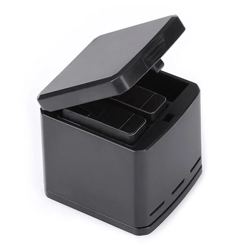 Multi Function Triple Charger Charger Storage Case Battery Storage Box