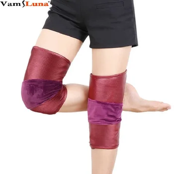 

Electric Heating Knee Pads Far Infrared Moxibustion Therapy Arthritis Rheumatism Old Cold Leg Heating Pad With Health Care
