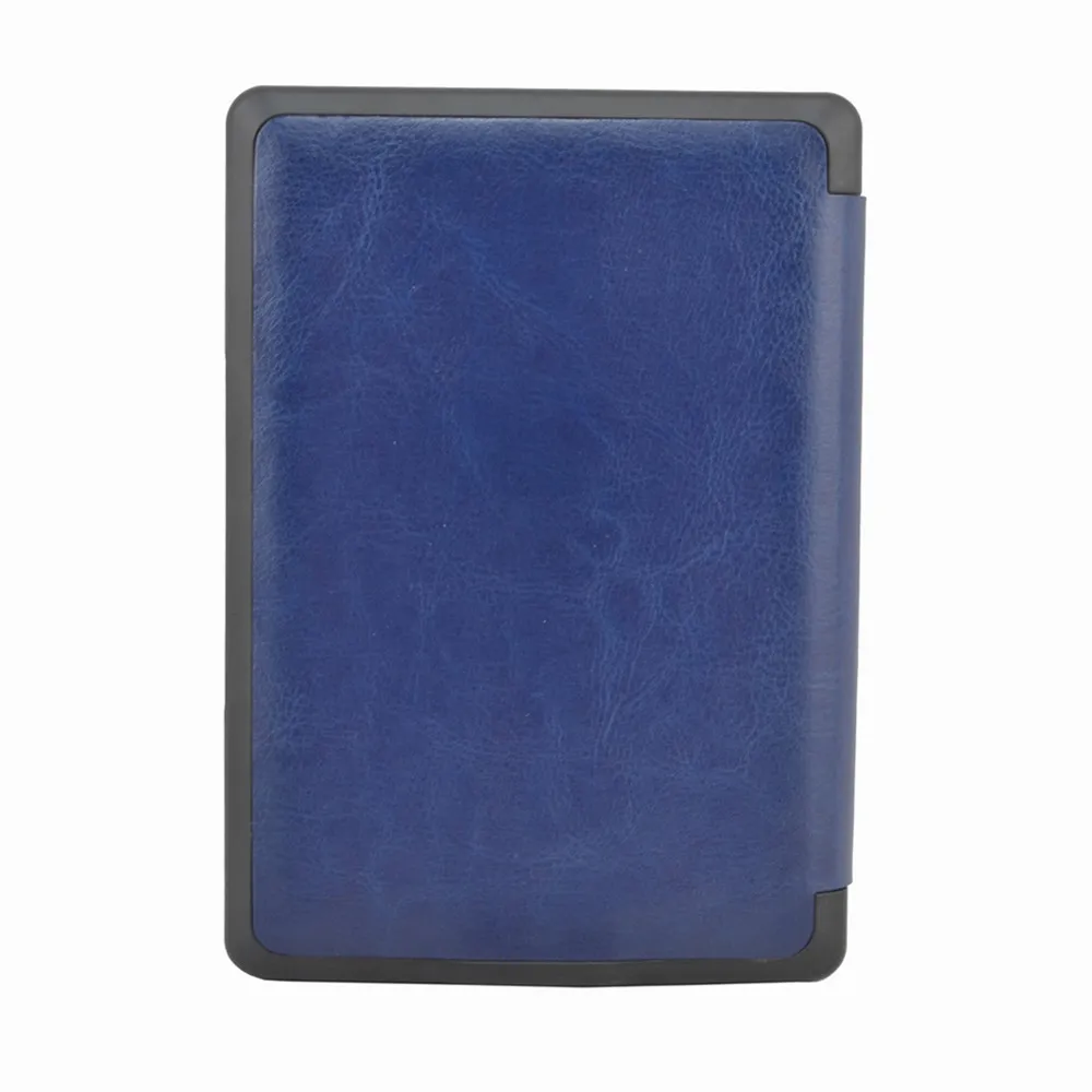 Тонкий защитный чехол 6 дюймов, тонкий кожаный чехол для Kindle4 Kindle5 Kindle 4th Kindle 5th 6 дюймов, чехол для планшета - Цвет: Dark Blue