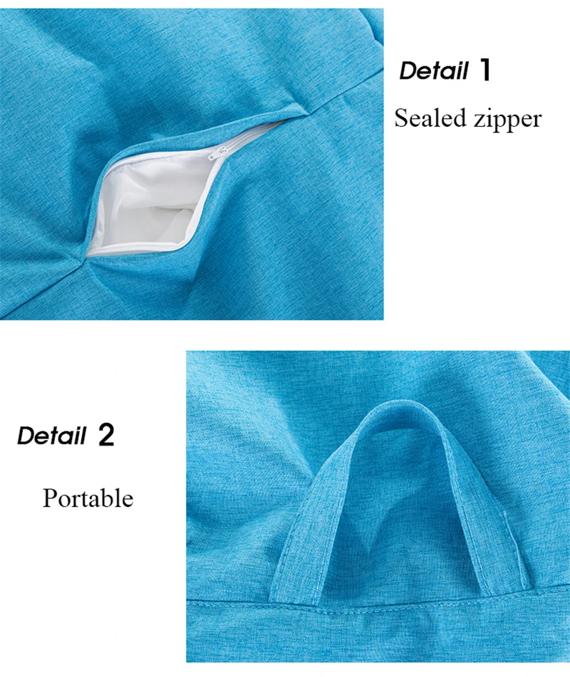 Sitzsack Sofa Abdeckung Liege Stuhl Sofa Ottomane Sitz Wohnzimmer Möbel Ohne Füllstoff Sitzsack Bett Hocker Puff Couch Faul tatami