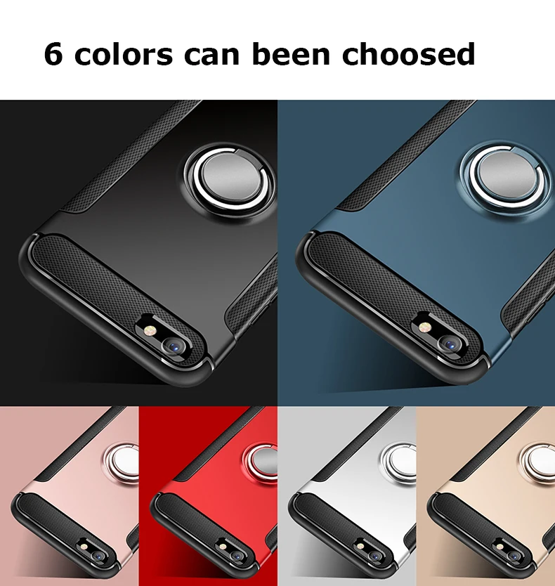 Магнитный чехол кольцо Magcle для мобильного телефона + держатель iphone x 8 plus накладка