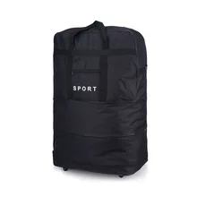 Men Women Large Capacity Fold Luggage Travel Bags Casual Trolley Folding Bag Tote Bag Handbag Shipping Package Bag